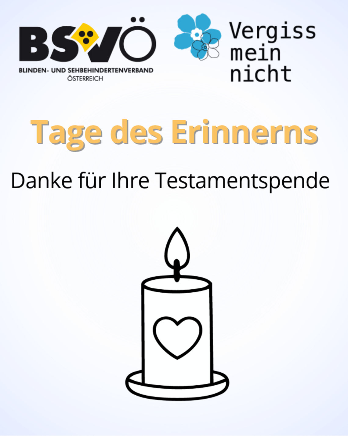 Danke für Ihre Testamentspende