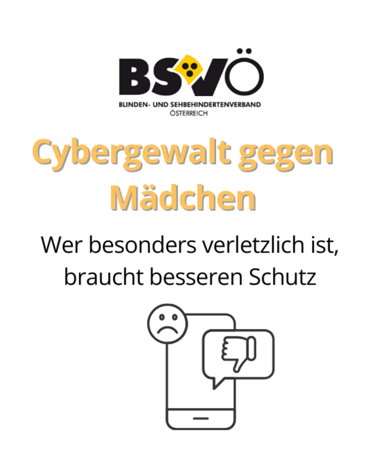 Cybergewalt gegen Mädchen: Wer besonders verletzlich ist, braucht besseren Schutz