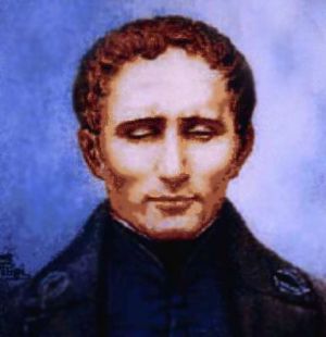 Portrait Louis Braille © lizenzfrei