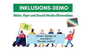 Inklusionsdemo © Österreichischer Behindertenrat