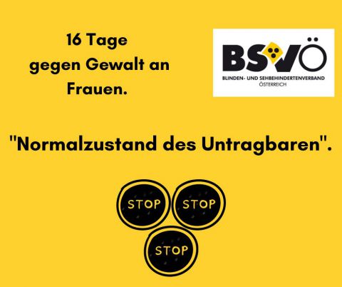 Tage gegen Gewalt an Frauen © bsvö