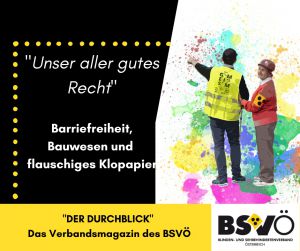 Der Durchblick Auskoppelung © BSVÖ