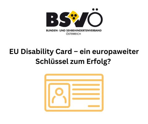 EU Disbility Card © BSVÖ