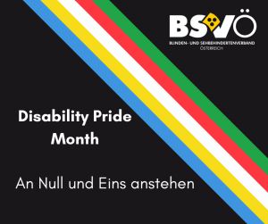 BSVÖ disability pride month © Bsvö