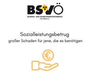 Sozialleistungsbetrug © BSVÖ