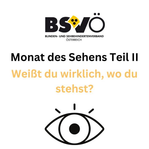 Monat des Sehens © Bsvö