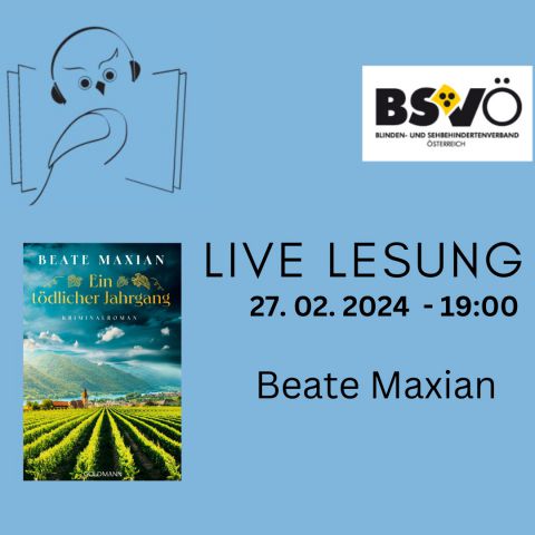 Live Lesung Hörbücherei © bsvö