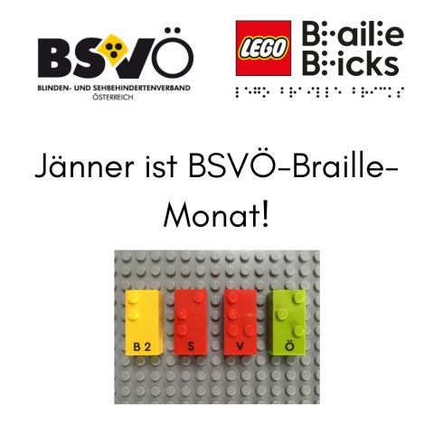 BSVÖ Braille Monat © bsvö/LEGO