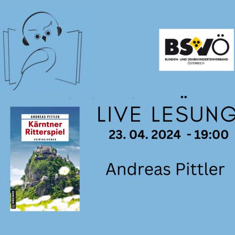 Live Lesung Hörbücherei © BSVÖ