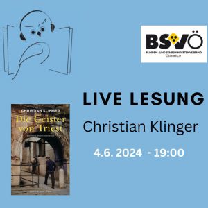 live lesung der Hörbücherei © BSVÖ