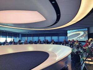 Im ORF-Zentrum am Künidlgberg im Sitzungssaal. © bsvö