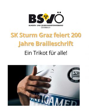 Ein Trikot für alle © BSVÖ /SK Sturm Graz
