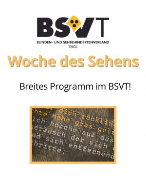woche des sehens © BSVÖ
