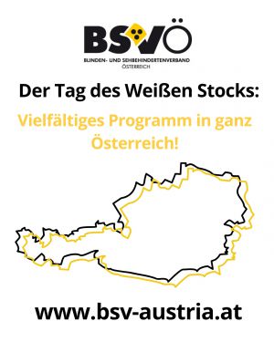 Tag des weißen Stocks © BSVÖ Tag des weißen Stocks © BSVÖ