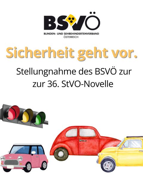Stellungnahme des BSVÖ zur zur 36. StVO-Novelle © BSVÖ