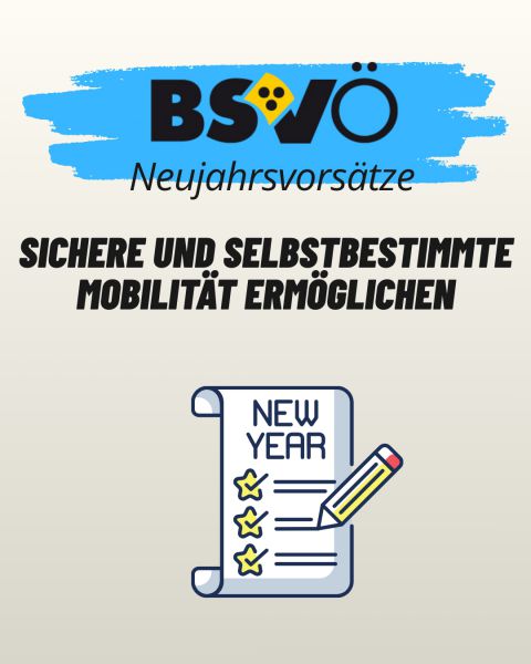 Gute Vorsätze © BSVÖ