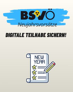 Gute Vorsätze © BSVÖ