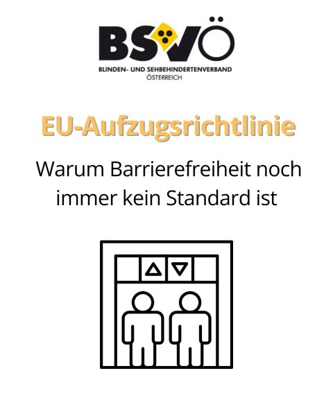 Aufzugsrichtlinien © BSVÖ Aufzugsrichtlinien © BSVÖ