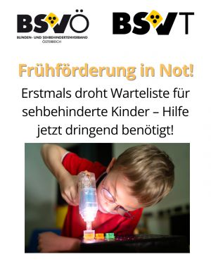 Frühförderung in Not © bsvö/ BSVT / Julia Berger