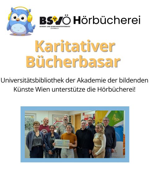 Karitativer Bücherbasar © bsvö / HB