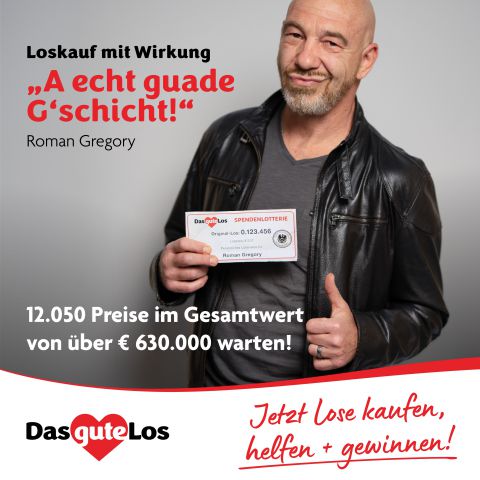 Spendenlotterie © das gute Los