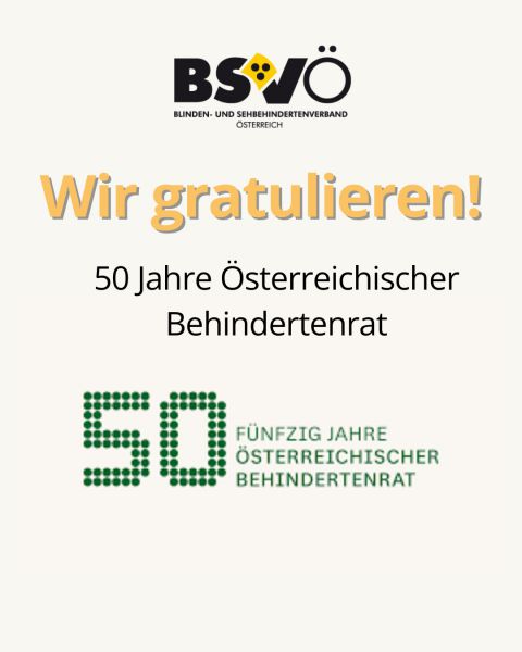 50 Jahre ÖBR © BSVÖ ÖBR 50 Jahre ÖBR © BSVÖ ÖBR