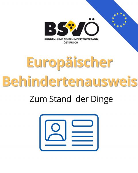 Europäischer Behindertenausweis © BSVÖ