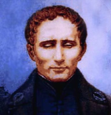 Louis Braille © wikipedia